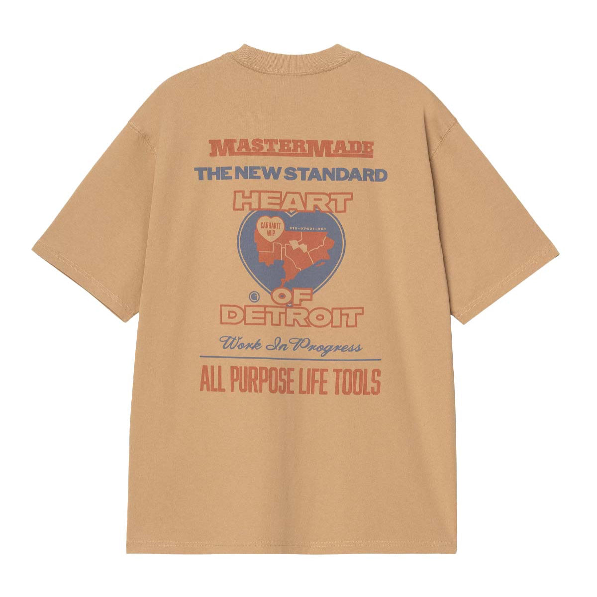 S/S Arcan T-Shirt Dusty H Brown
