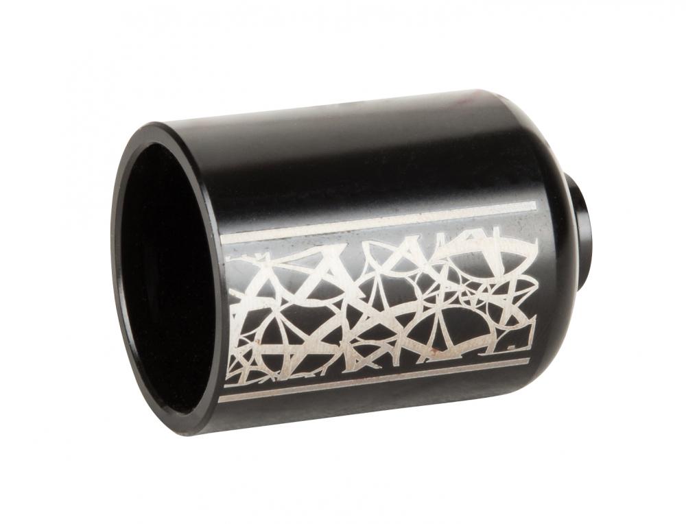 Addict Pegs (UK) Alu Peg Long (Back) Black 50 MM