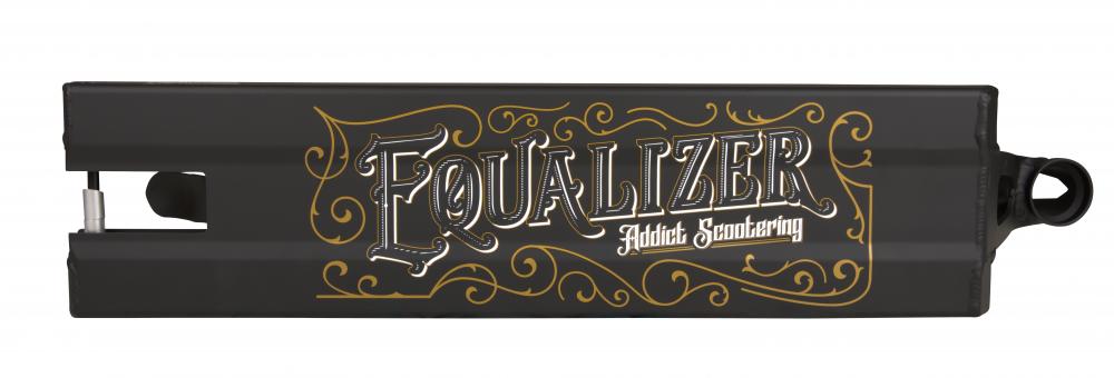 Addict Deck (UK) Equalizer 2.0 Black/Gold 570 MM