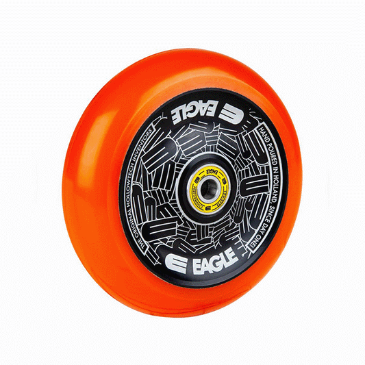 Eagle Supply Wheel (UK) Radix Eagle Full Hlw tech Med Black/ Orange 115 MM