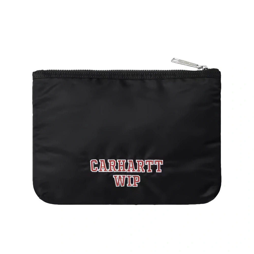 Alumni Zip Wallet Black / Scarlet