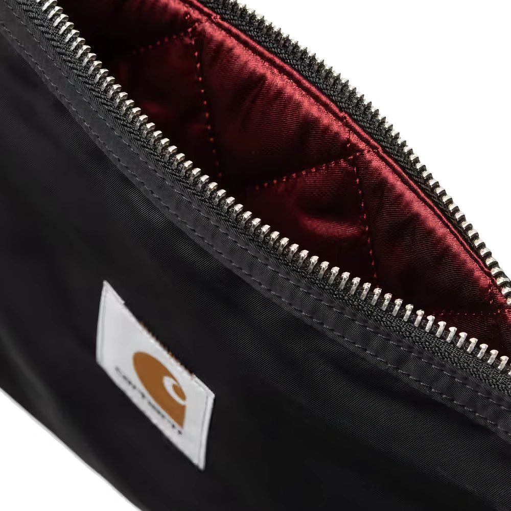 Alumni Zip Wallet Black / Scarlet