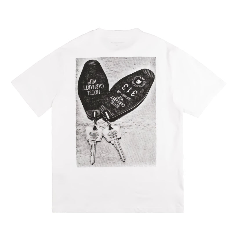 S/S Hotel Keys T-Shirt White
