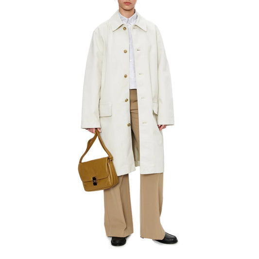 UNISEX OVERCOAT IN COATED CANVAS CRAIE