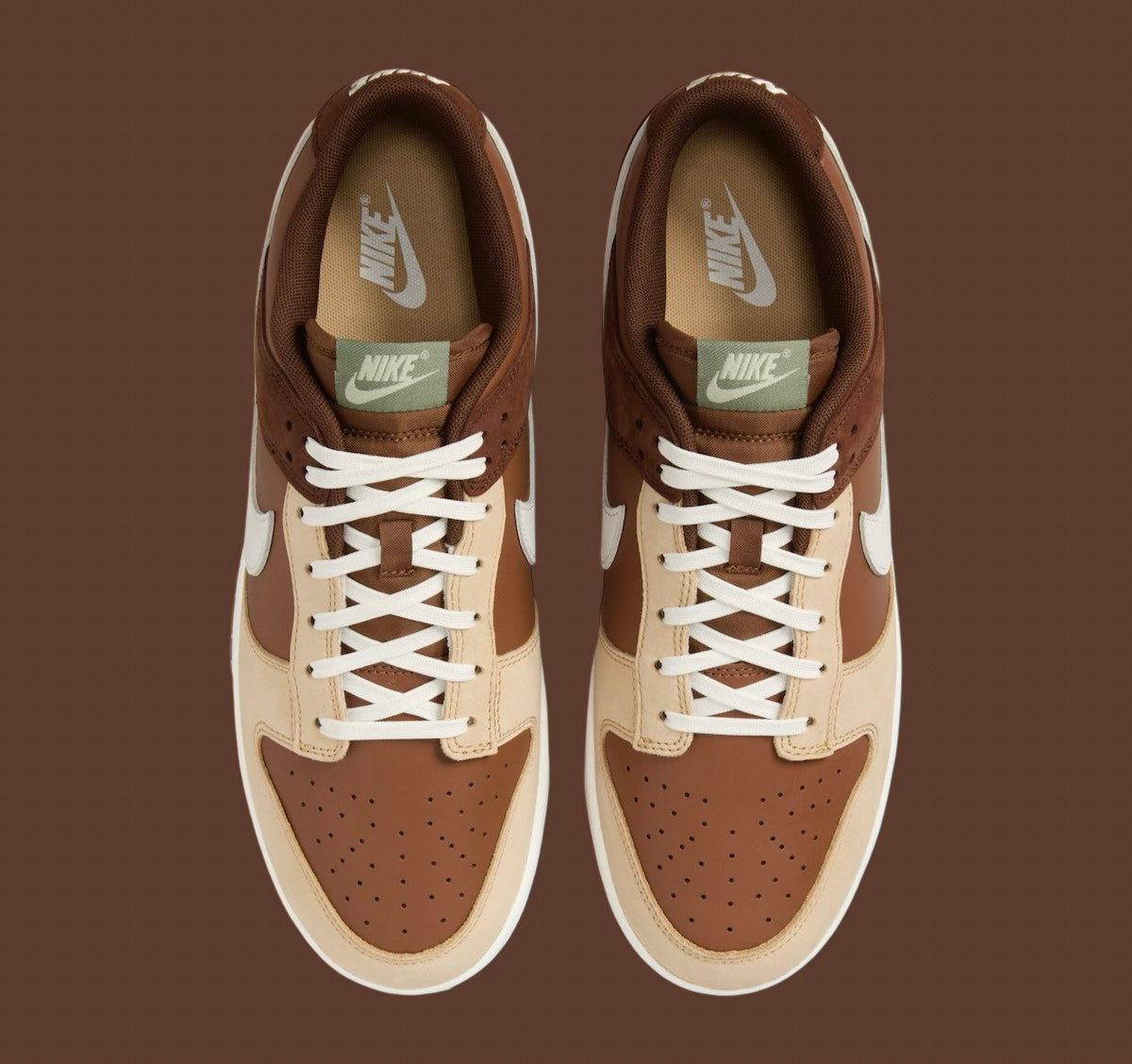 Nike Dunk Low Light British Tan Cacao Wow
