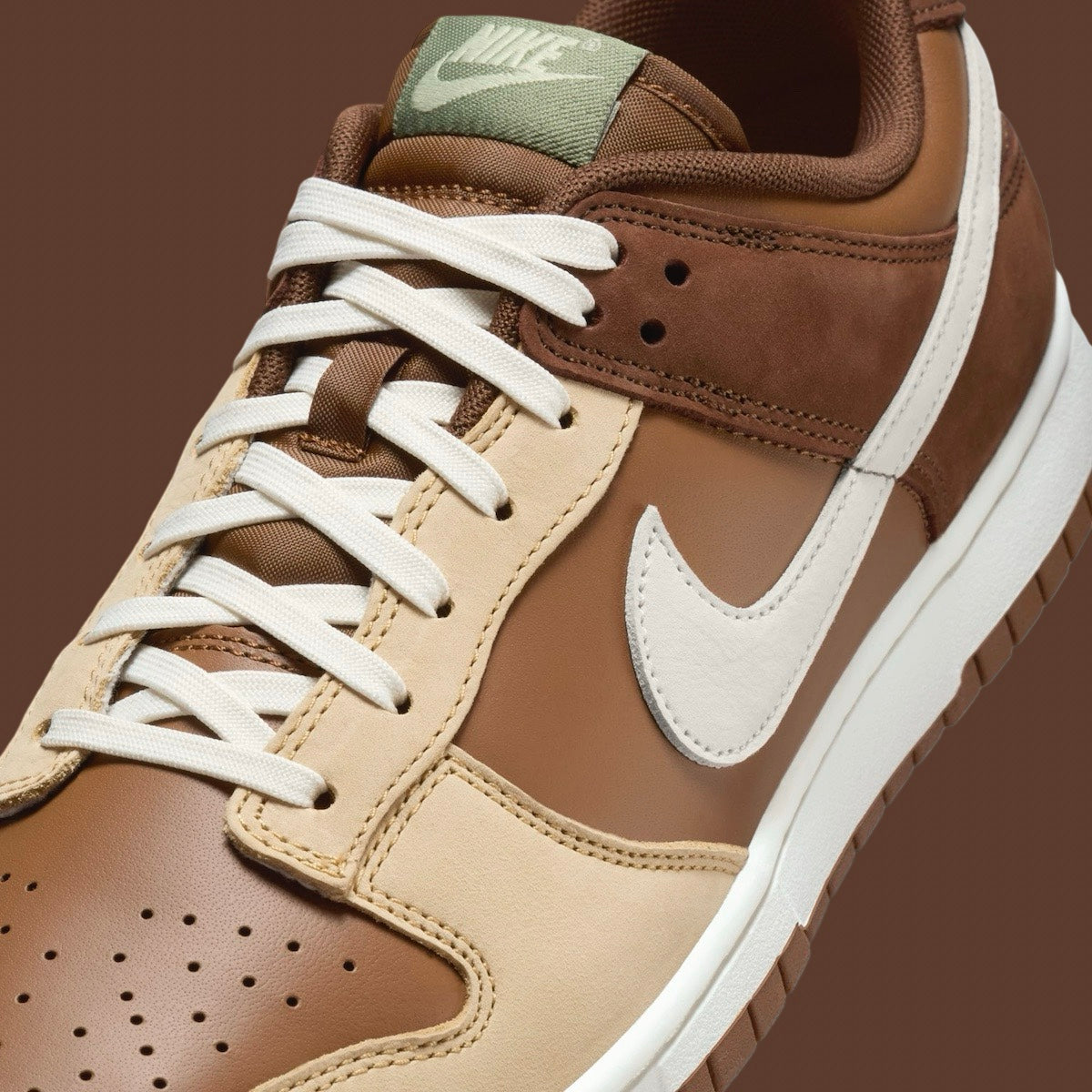 Nike Dunk Low Light British Tan Cacao Wow