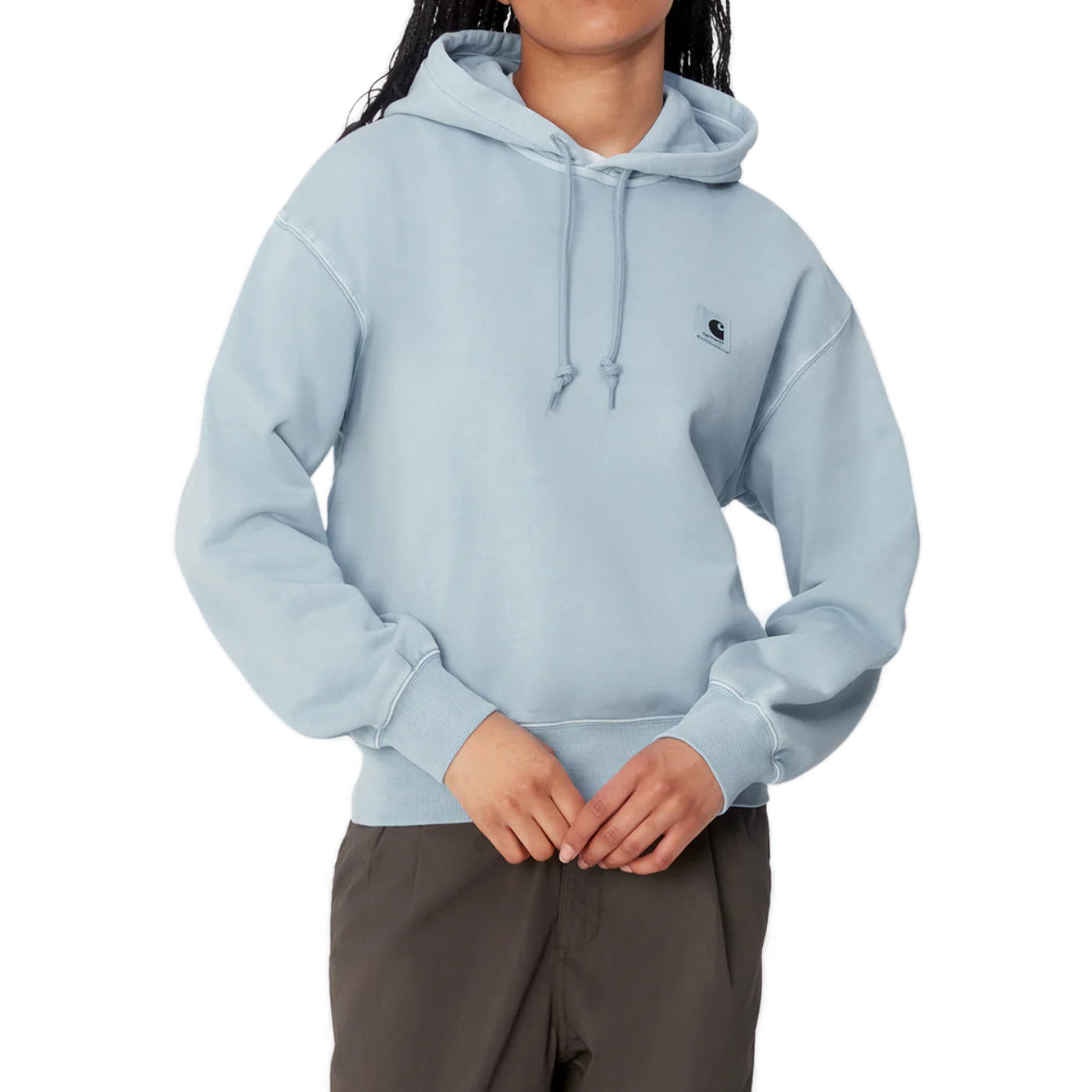W' Hooded Nelson Sweat Dusty Ice