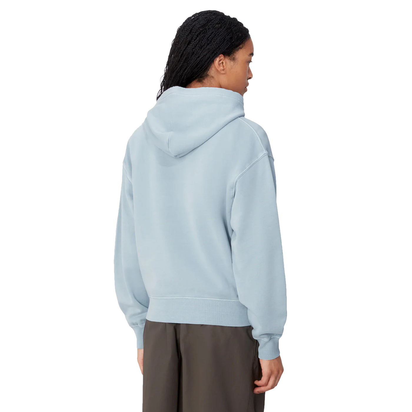 W' Hooded Nelson Sweat Dusty Ice