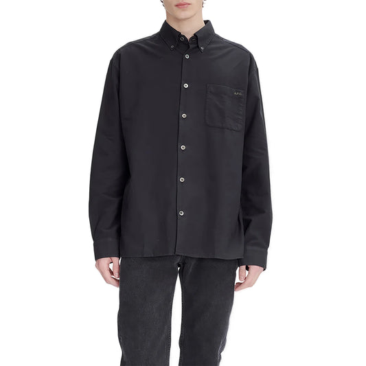MATEO LOGO SHIRT NOIR