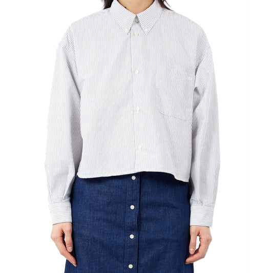 SOPHIA BUTTON DOWN SHIRT KAKI