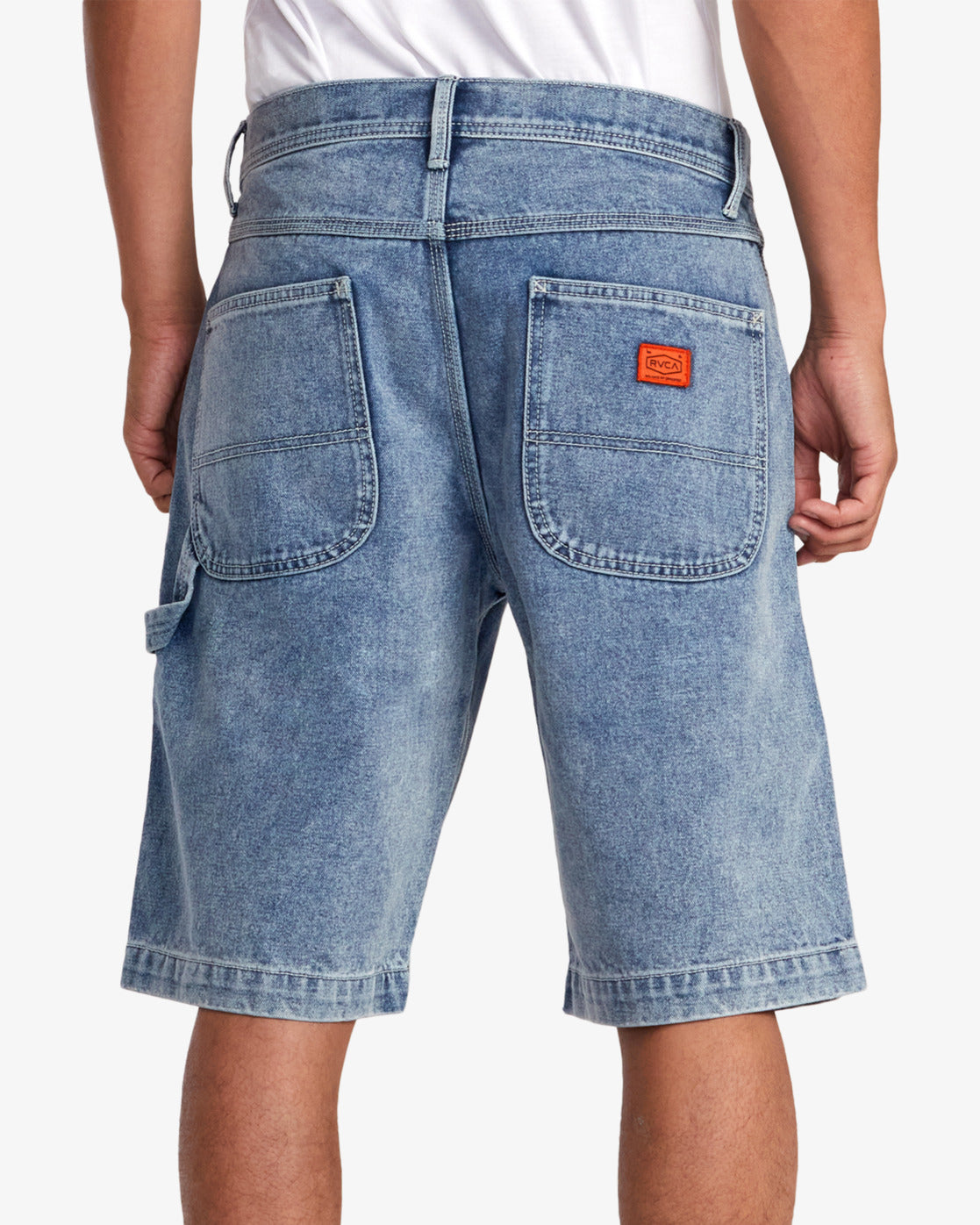 CHAINMAIL DENIM SHORT