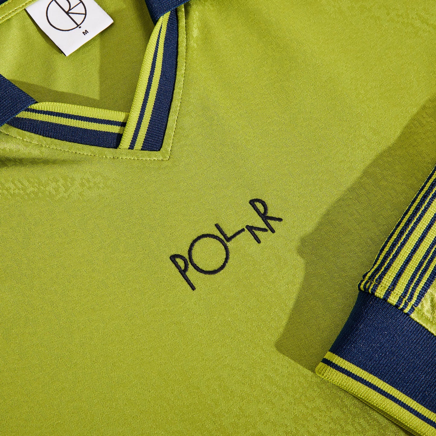 Davie LS Shirt Peridot/Dark Blue