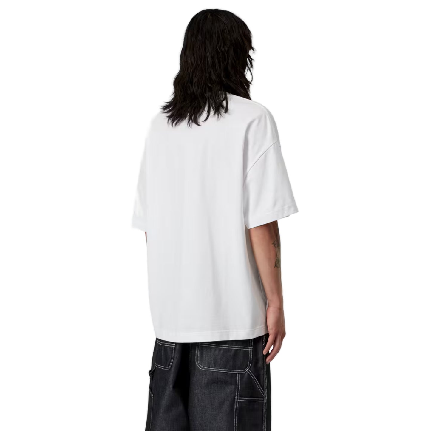S/S Deconstructed Label T-Shirt
