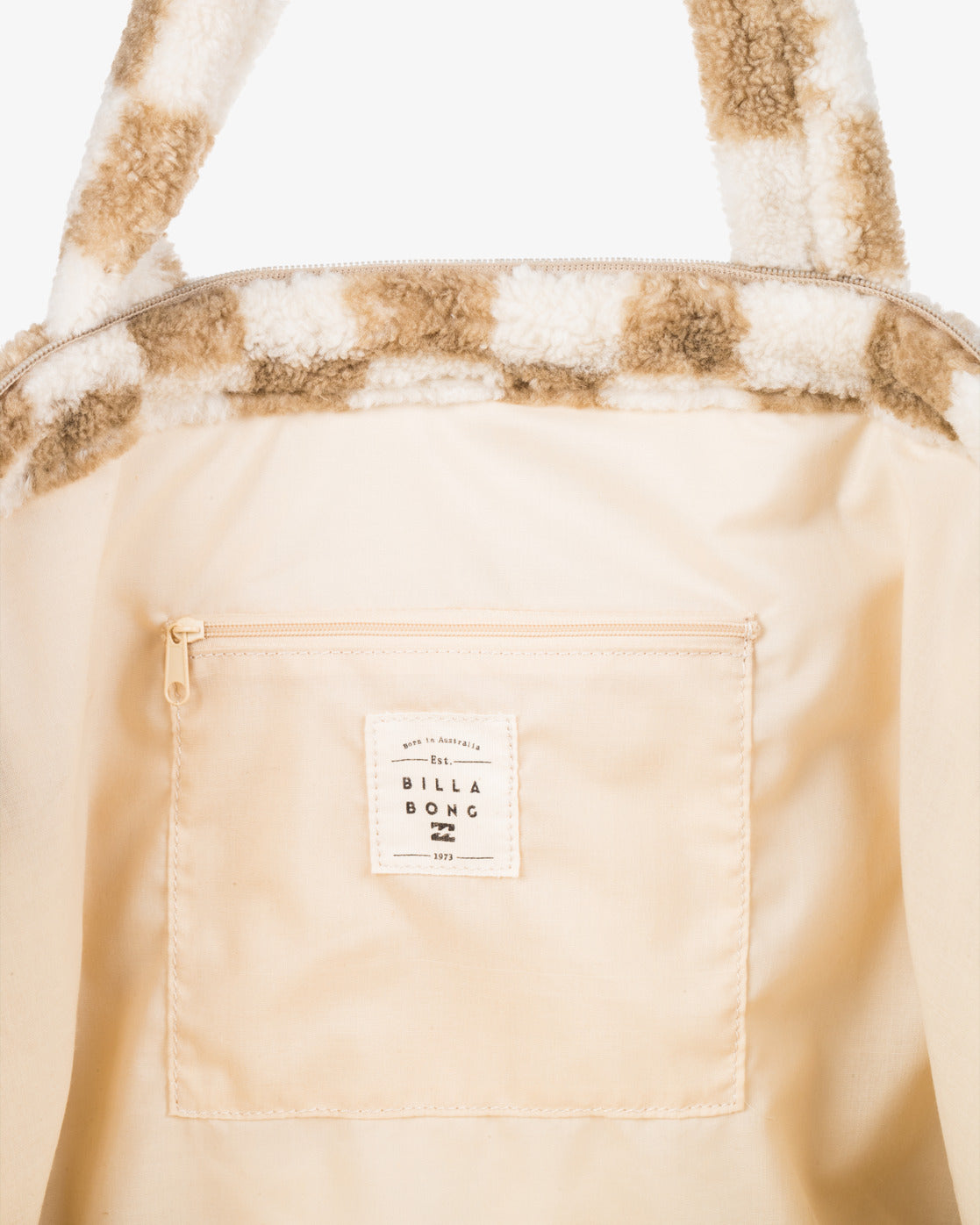 Dreamaway Checkered Sherpa Tote