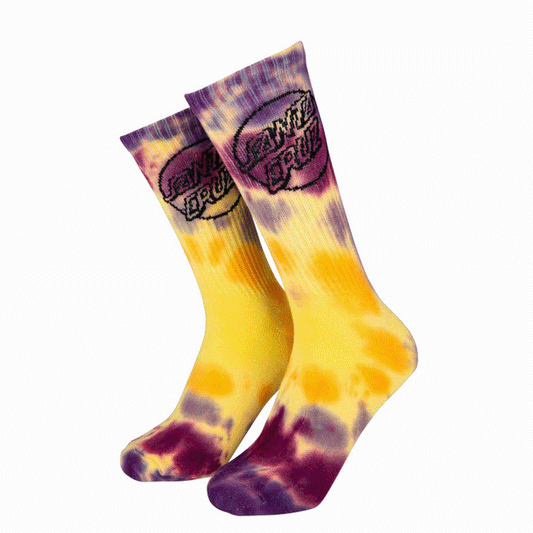 Opus Dot Purple Rainbow Socks