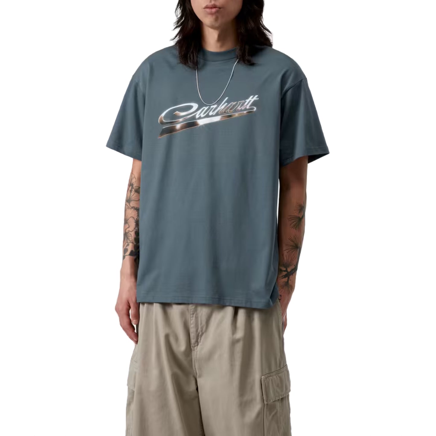 S/S Vroooom T-Shirt Office Blue