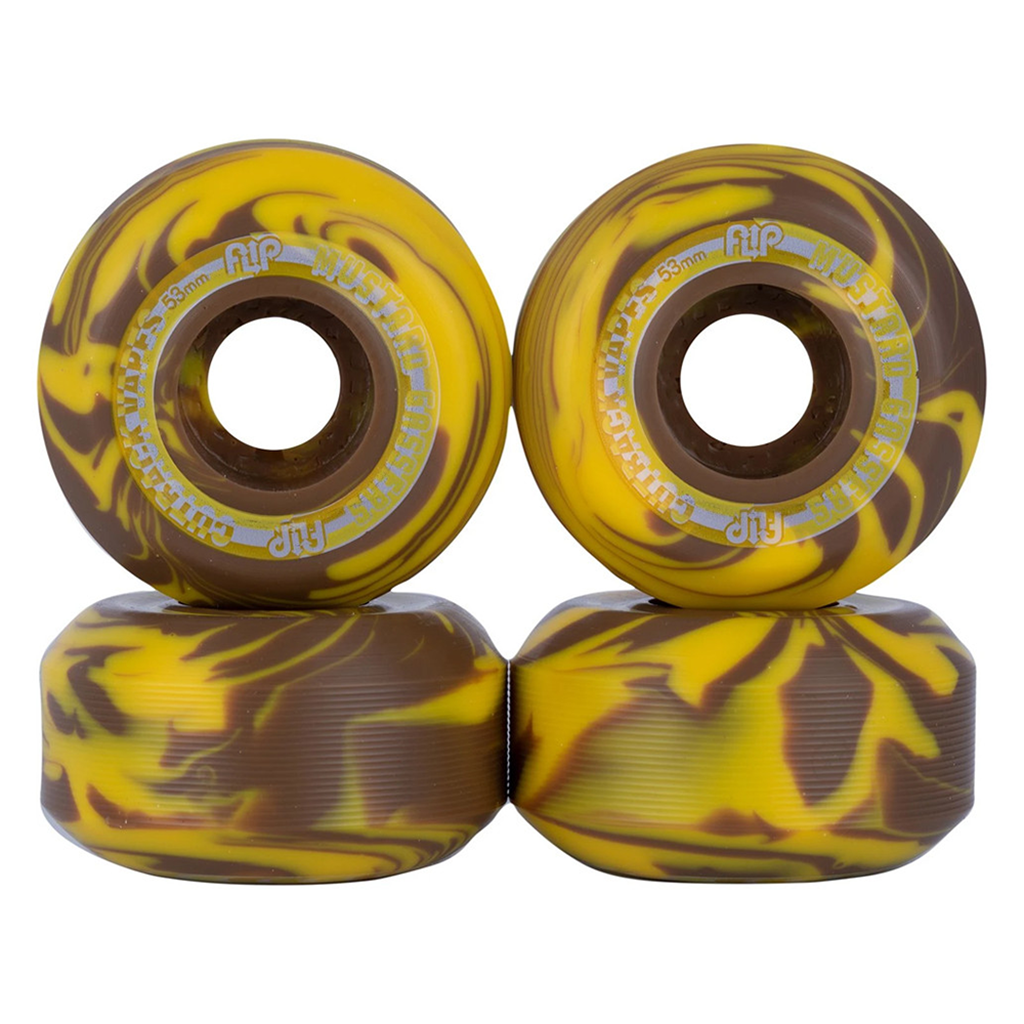 Cutback Mustard Grassers 53mm 99a Wheels Pack