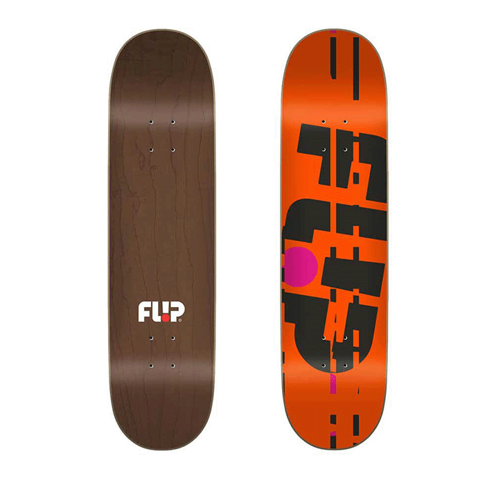 Team Glitch Orange 8.0"x31.50" Deck