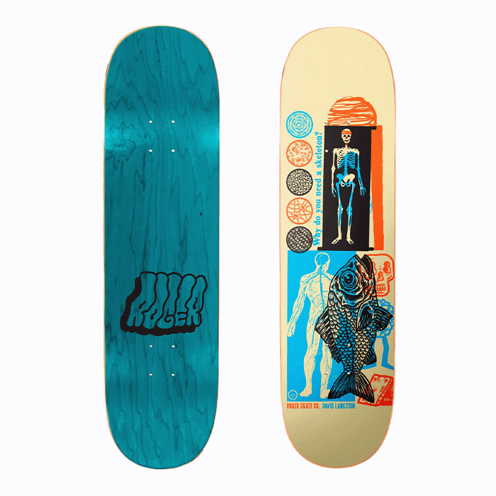 Skeleton David Langston 8.25″ Deck