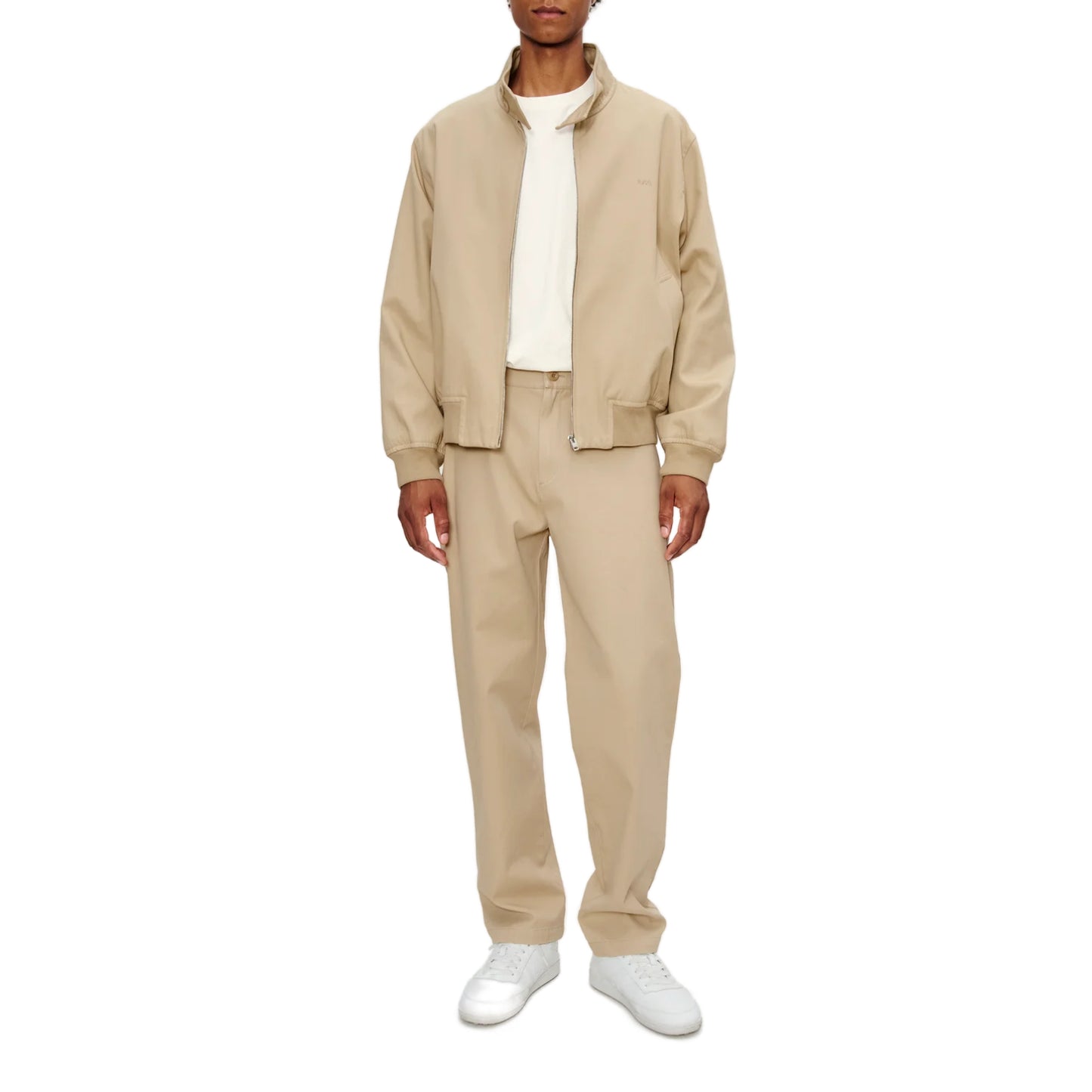 ZIPPED JACKET BEIGE