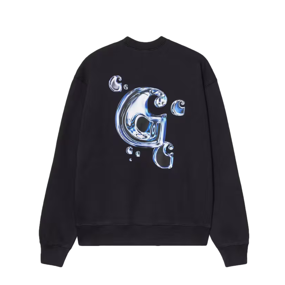 Solar Chrome Sweatshirt Dark Navy