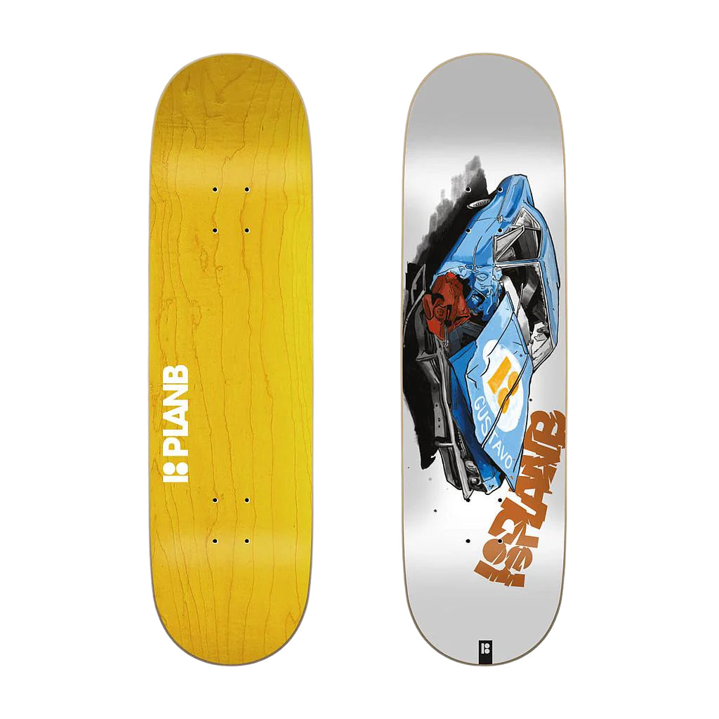 Crashed Gustavo 8.0"x31.33" Plan B Deck