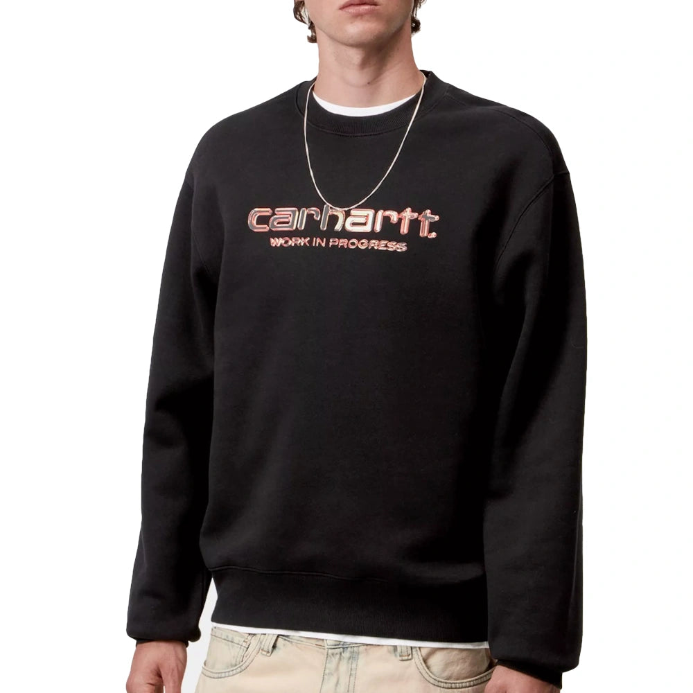 Solar Chrome Sweatshirt Black