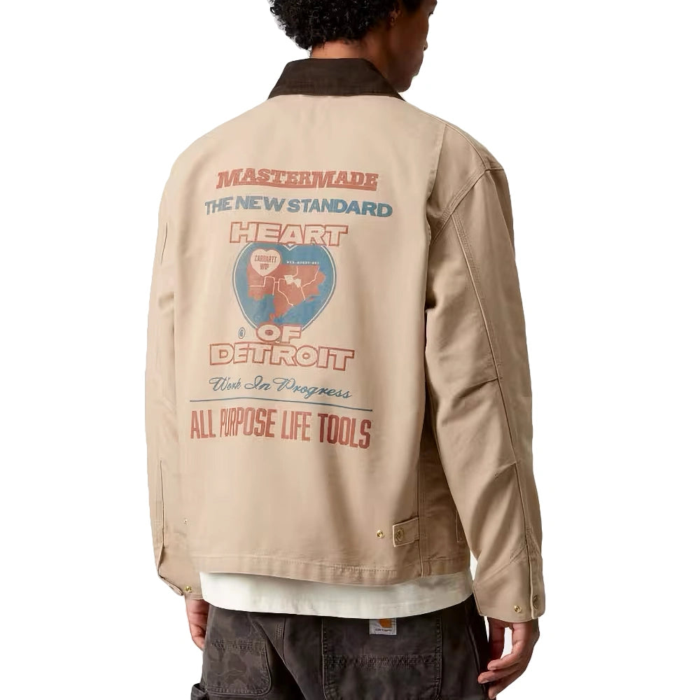 OG Arcan Graphic Jacket Dusty H Brown