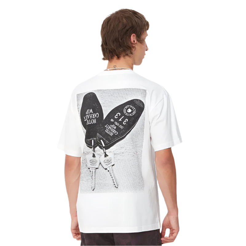 S/S Hotel Keys T-Shirt White