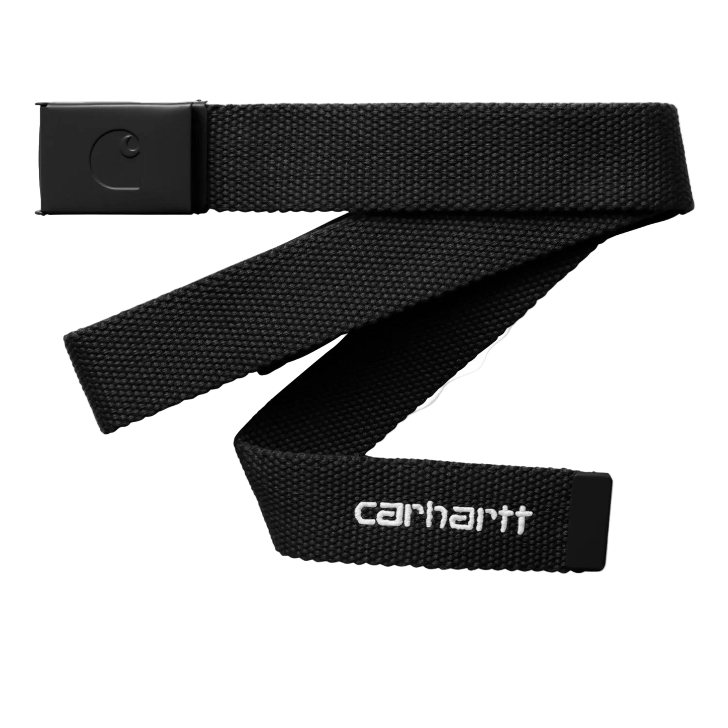C-Logo Belt Tonal Black/White