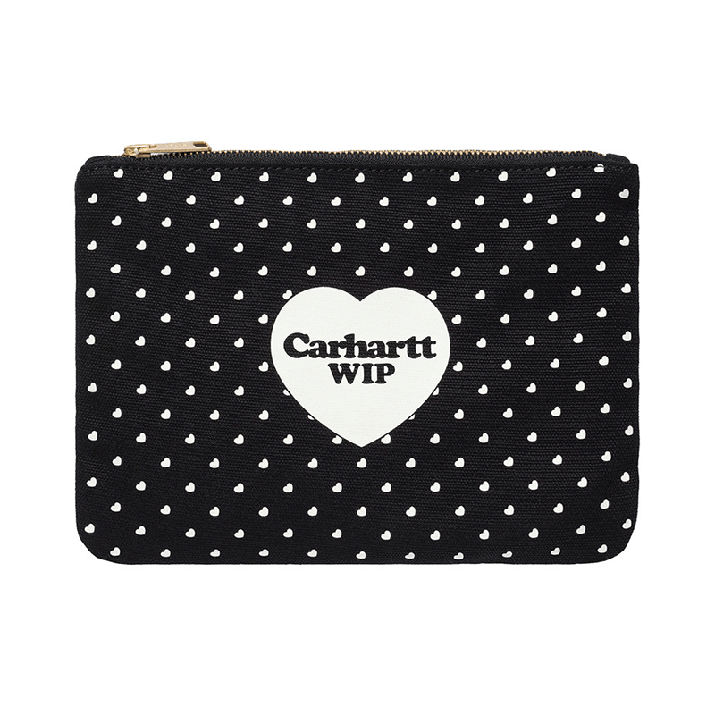 Canvas Graphic Zip Black