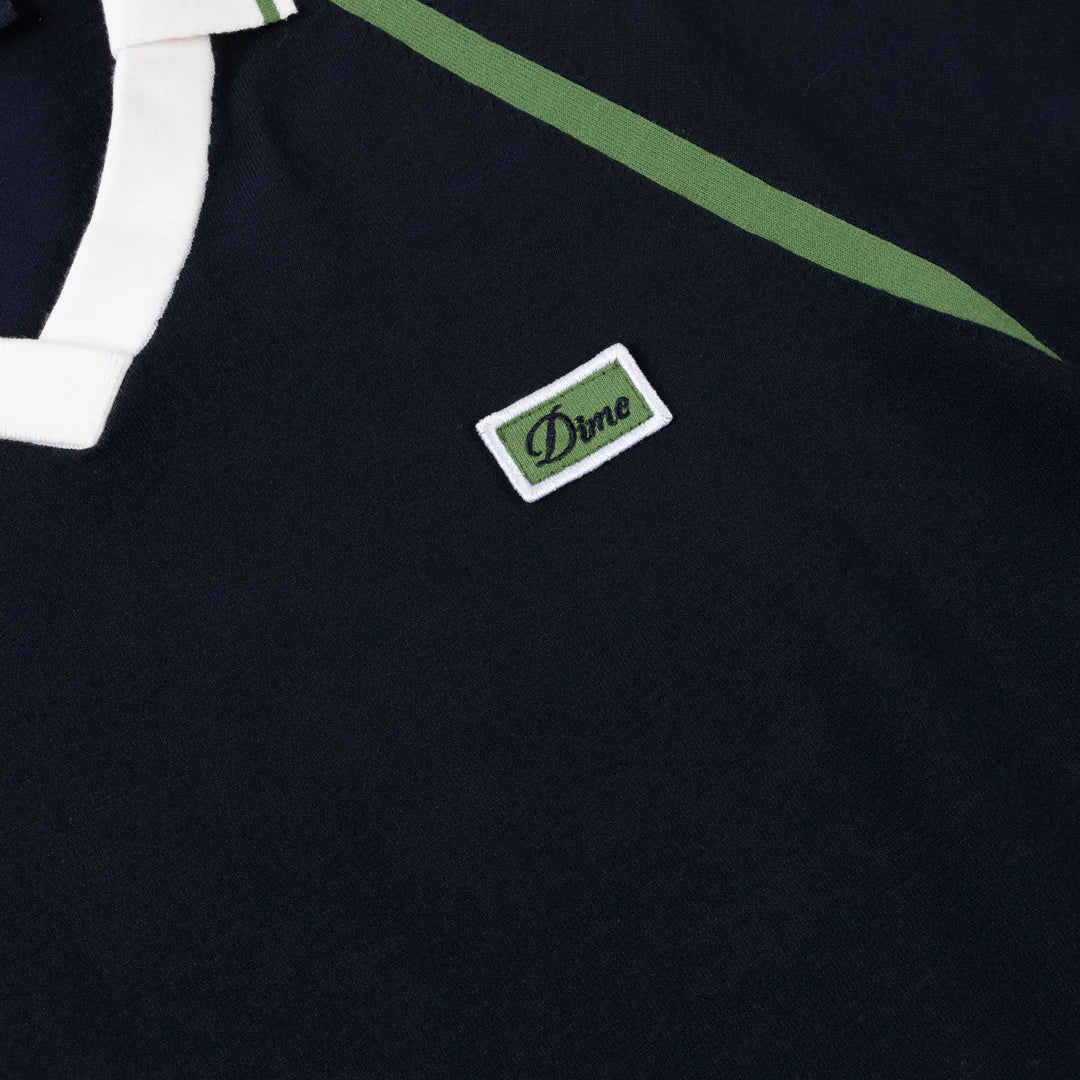 W' Knitted Jersey Navy