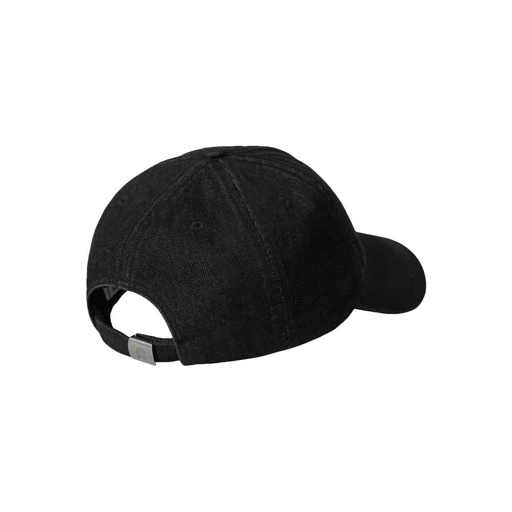 Lincoln Cap Black, Bleached