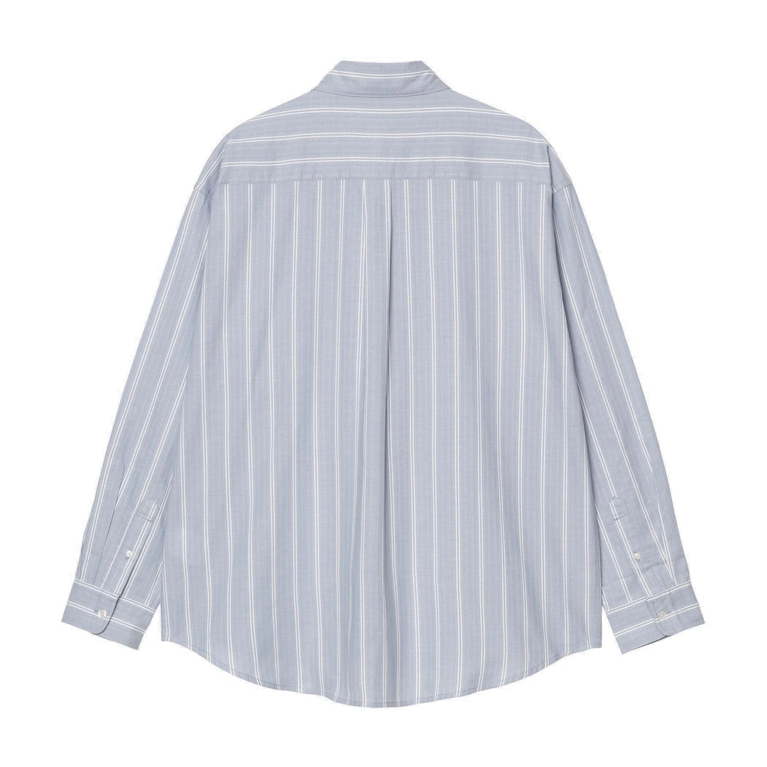L/S Beale Shirt Beale Stripe, Gentle Blue
