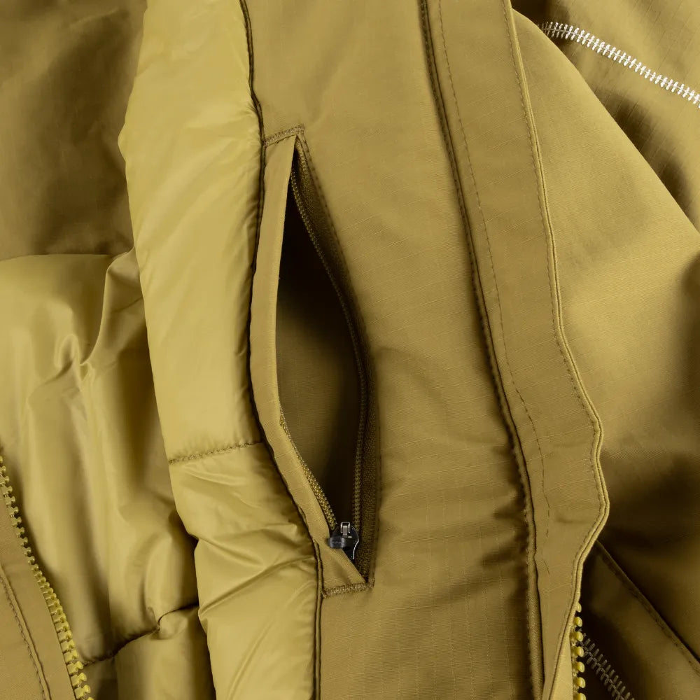 Quilted Ripstop Puffer Honey