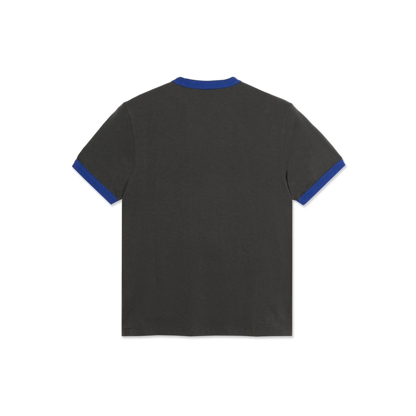 Ringer Tee Dirty Black/Egyptian Blue