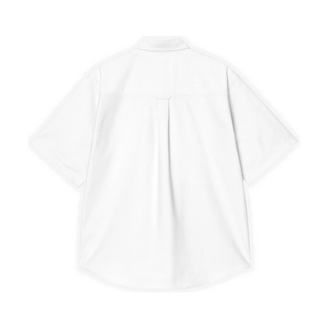 S/S Braxton Shirt White / White