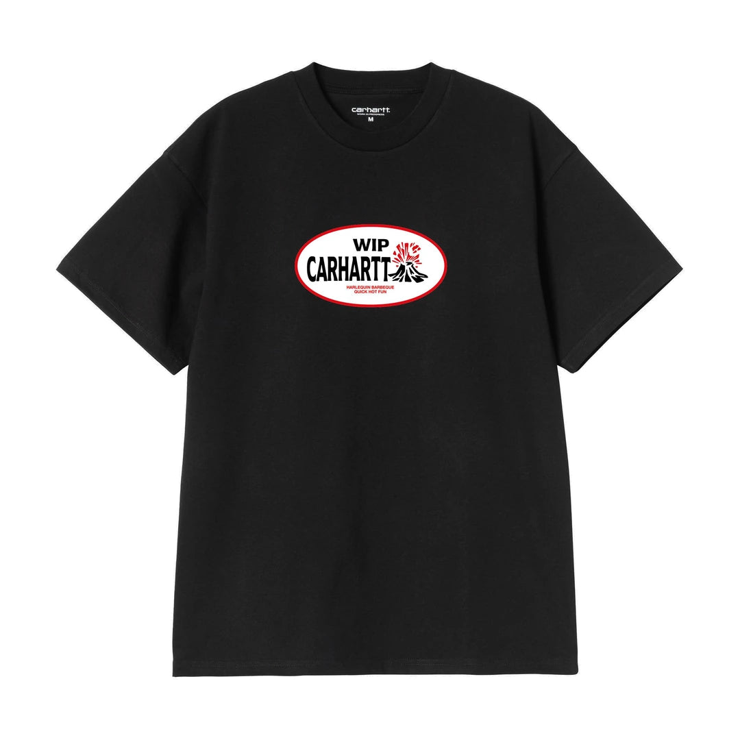 S/S Harlequin BBQ T-Shirt Black