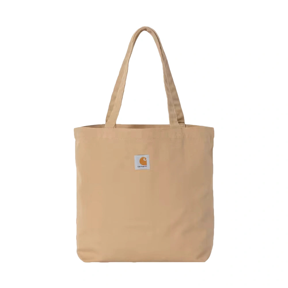 Canvas Graphic Tote Arcan Print, Dusty H Brown