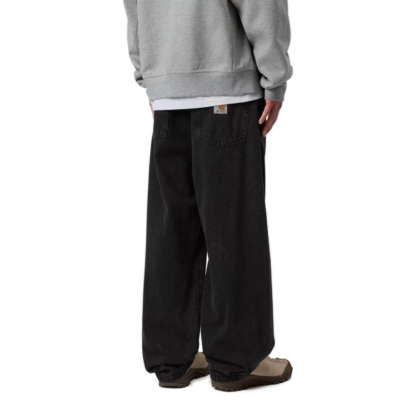 Landon Pant Black, Stone washed