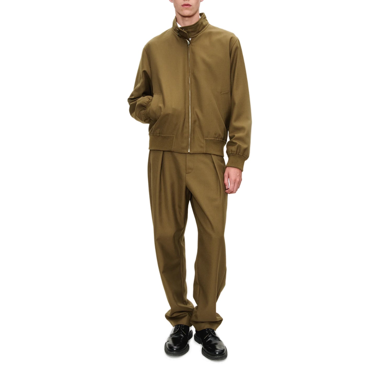 ZIPPED JACKET KAKI