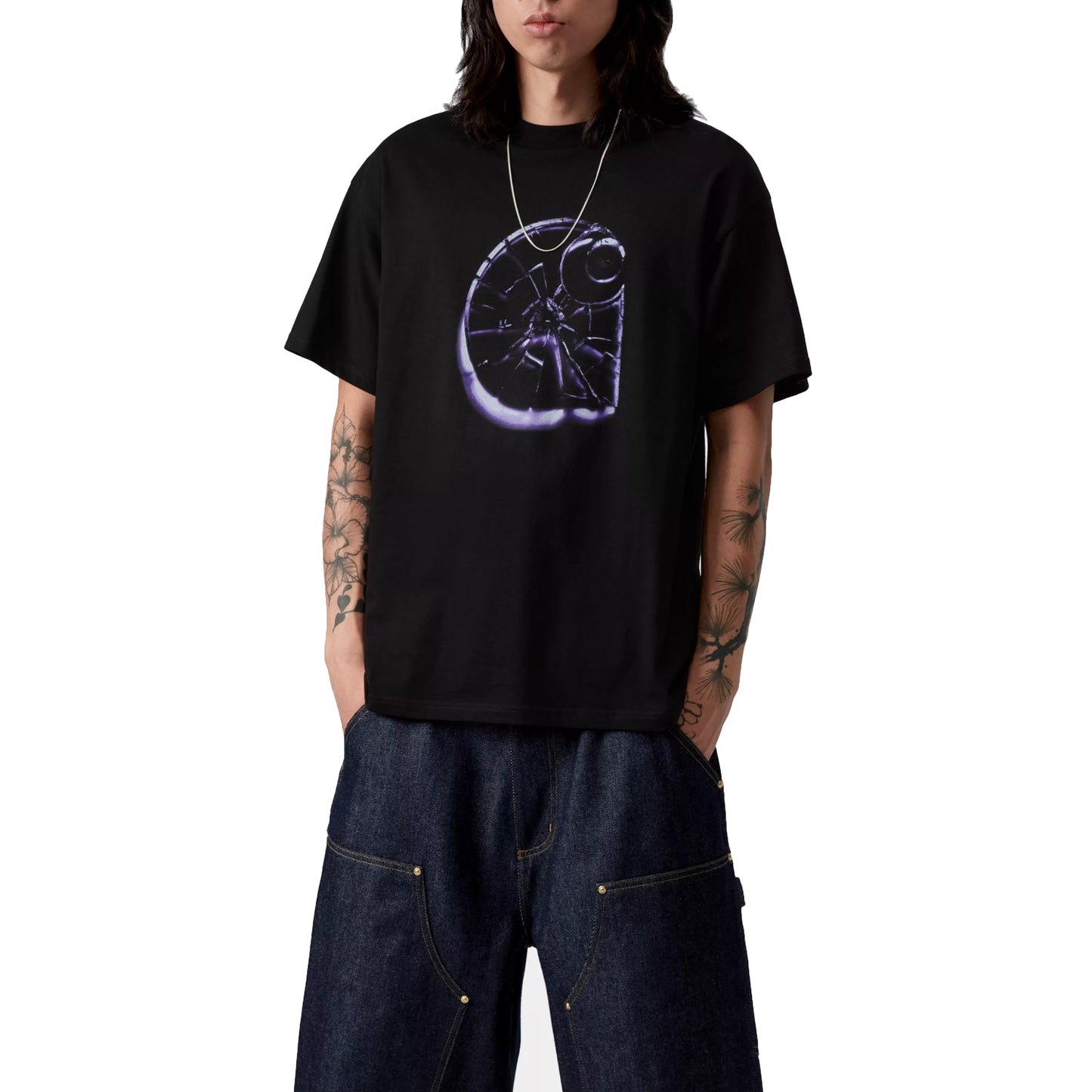 S/S Shattered T-Shirt Black
