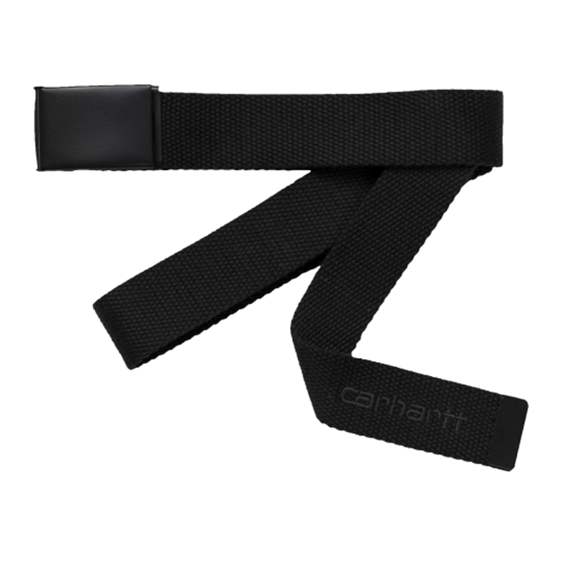 Script Belt Tonal Black