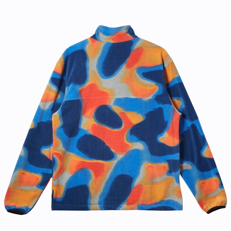 Surf Days Half Zip Spray Camo