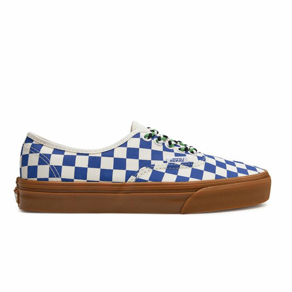 Authentic Checkerboard Blue White