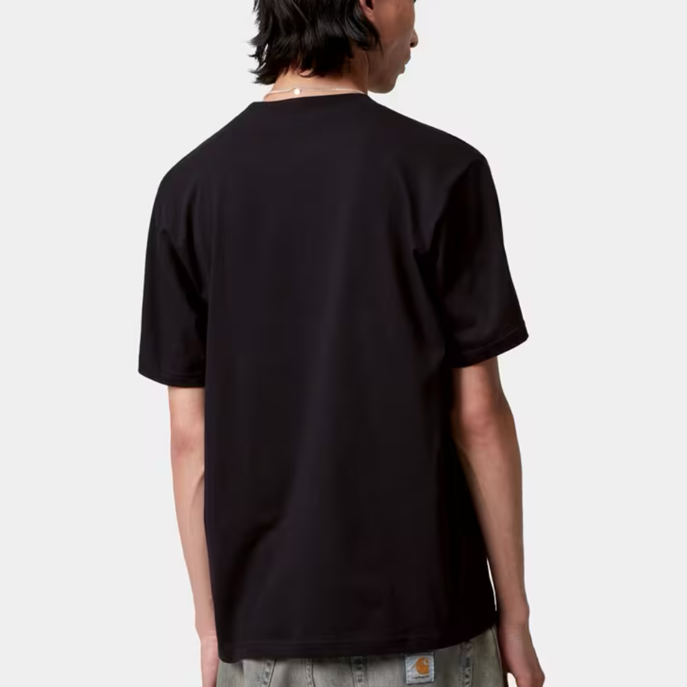 S/S Solar Chrome Script T-Shirt Black