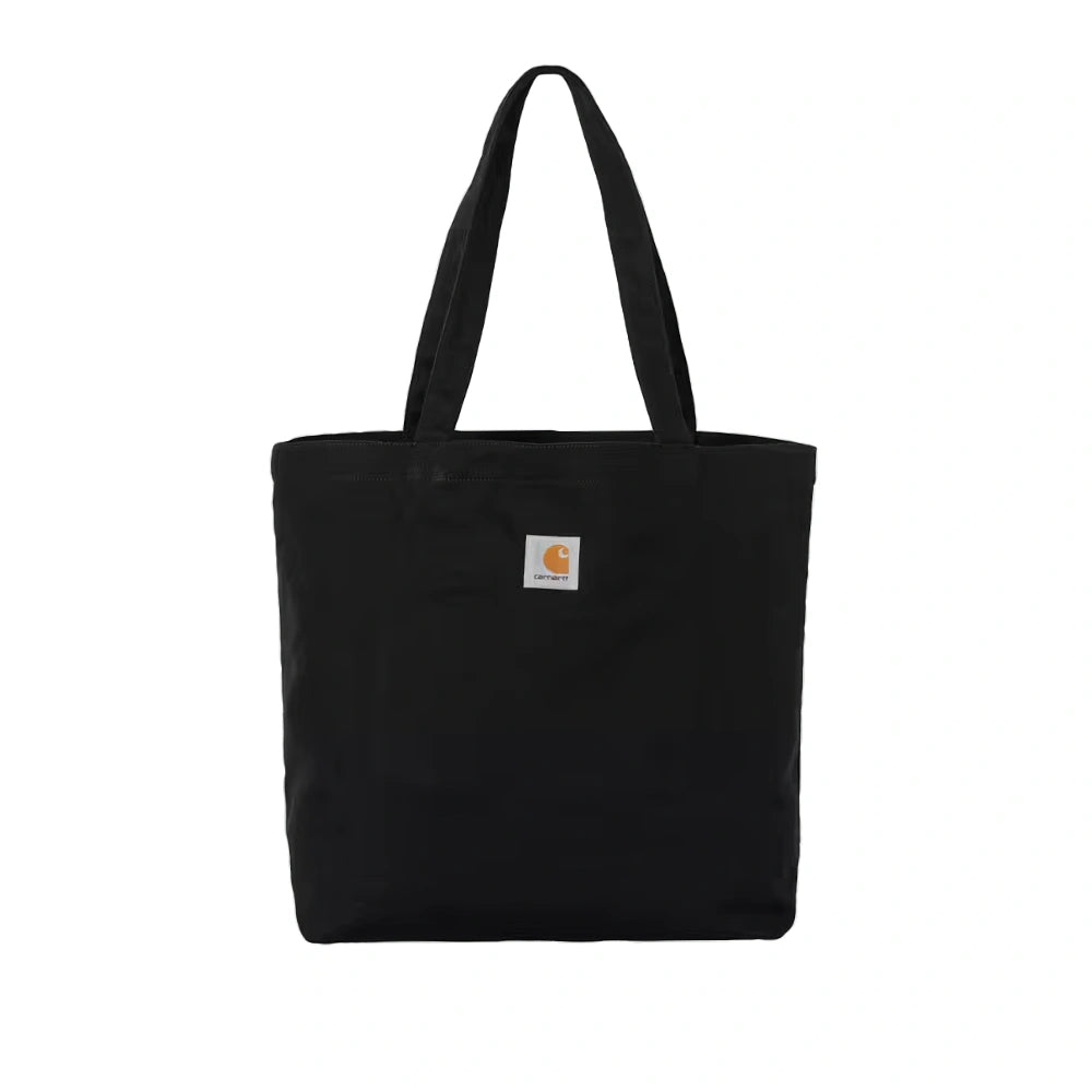 Canvas Graphic Tote Pronto Print, Black