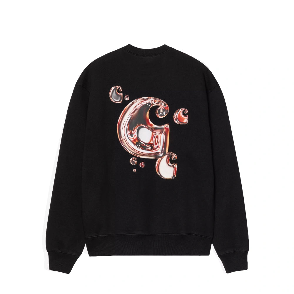 Solar Chrome Sweatshirt Black