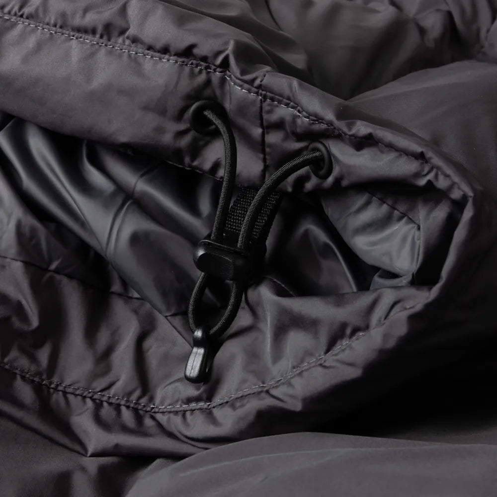 Pleated Puffer Charcoal