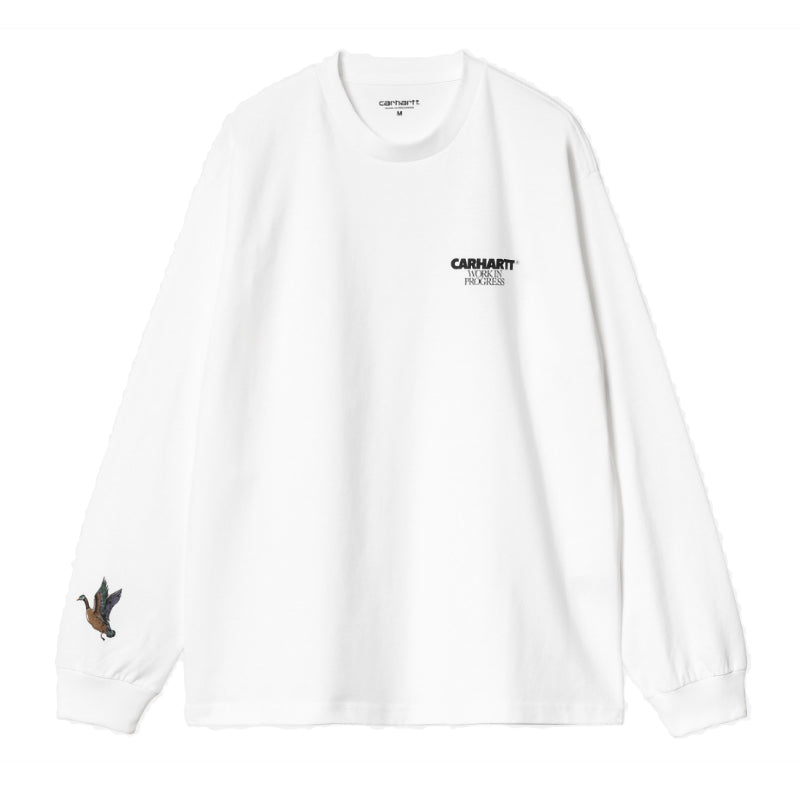 L/S Ducks T-Shirt White